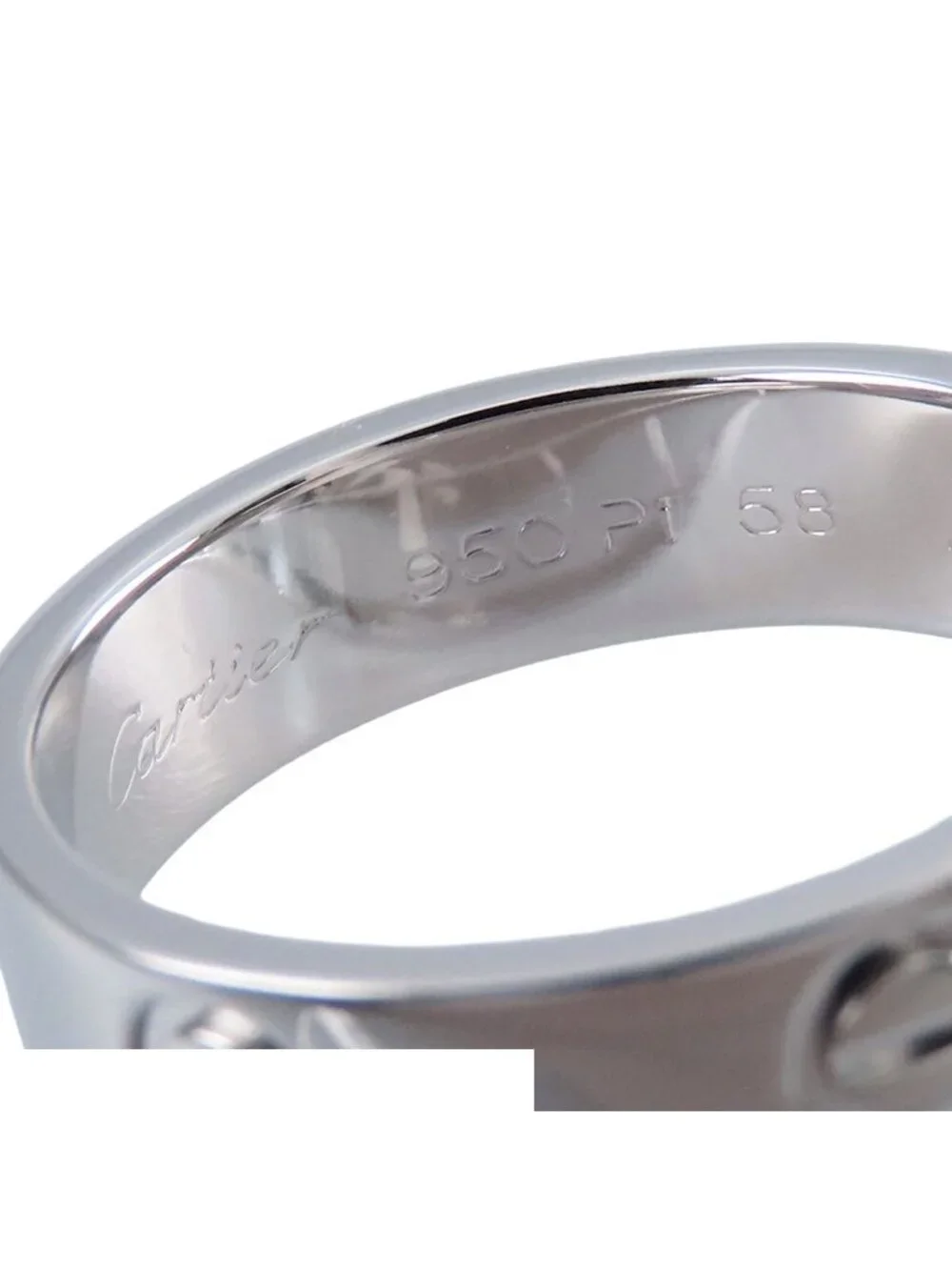 Cartier Love Ring Platinum Classic